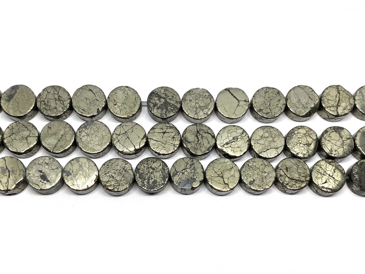 10mm flade pyrit mønter