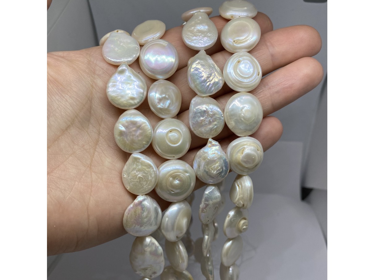 hvide barok perler