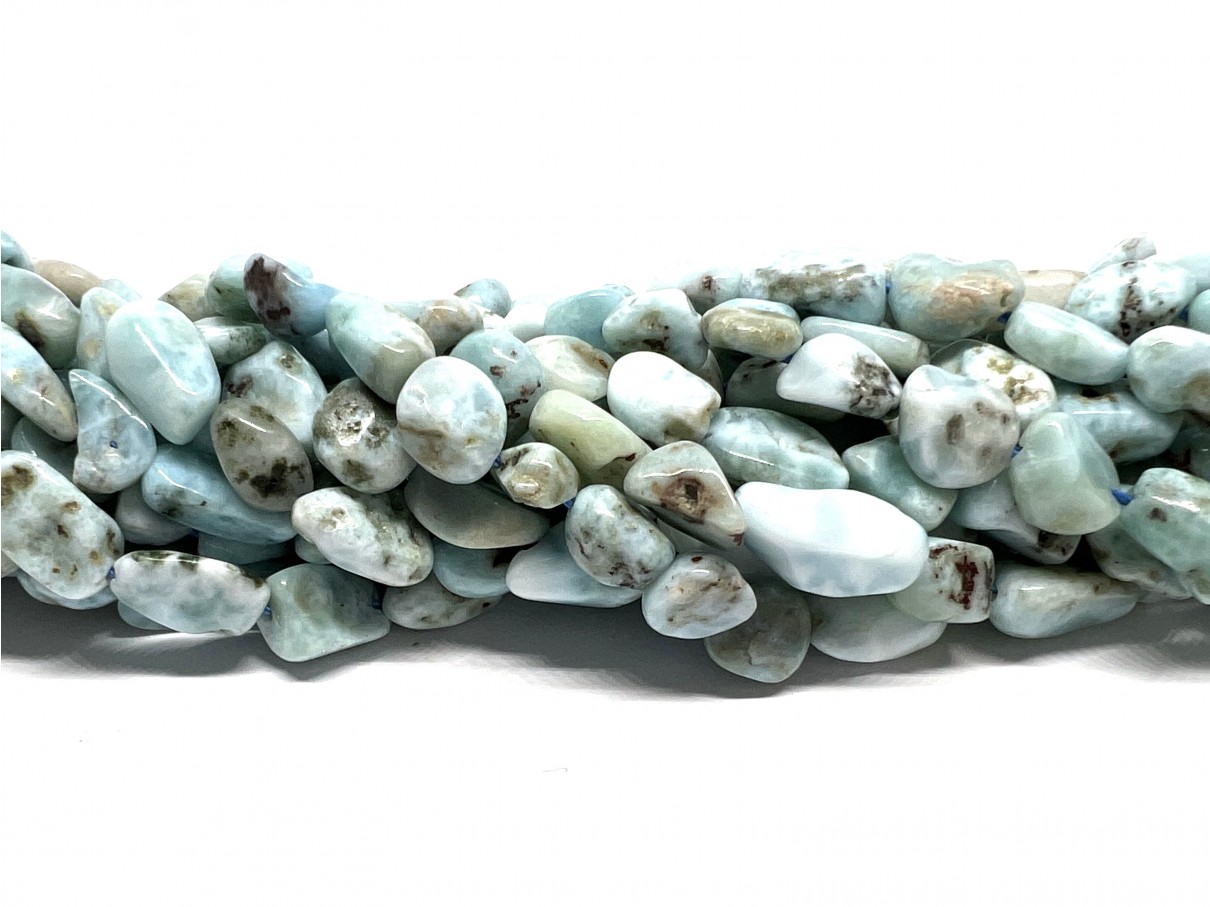 caribisk larimar perler