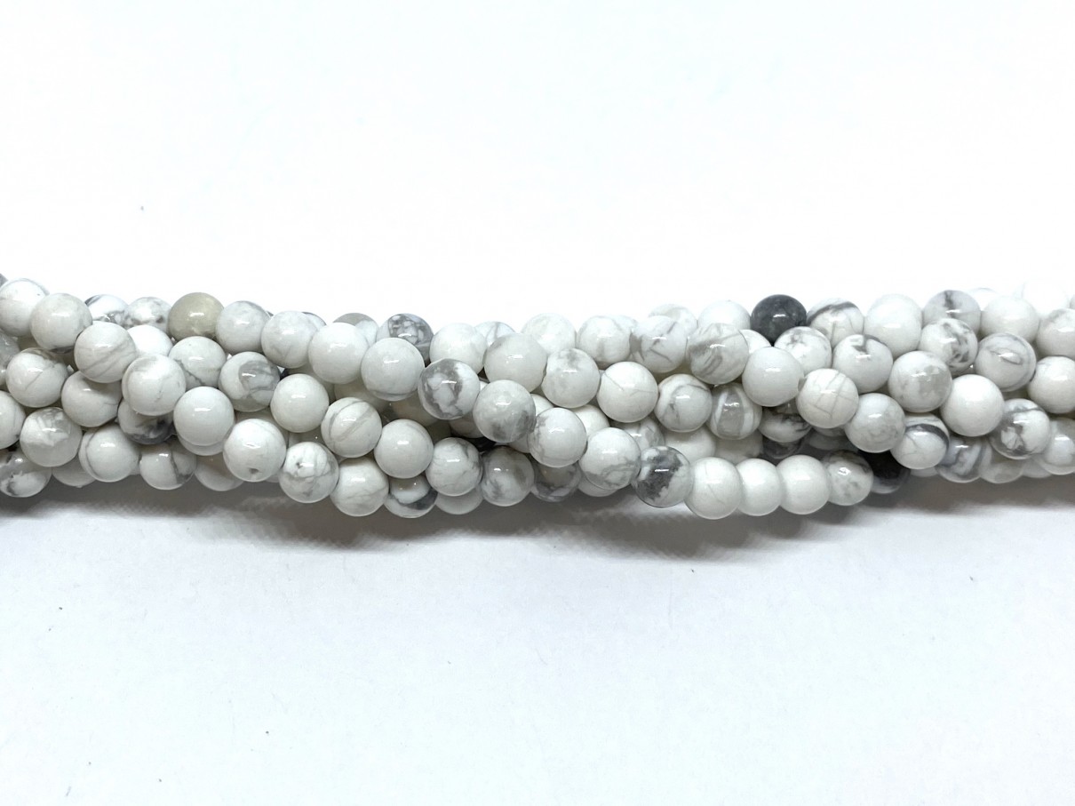 4mm hvide perler