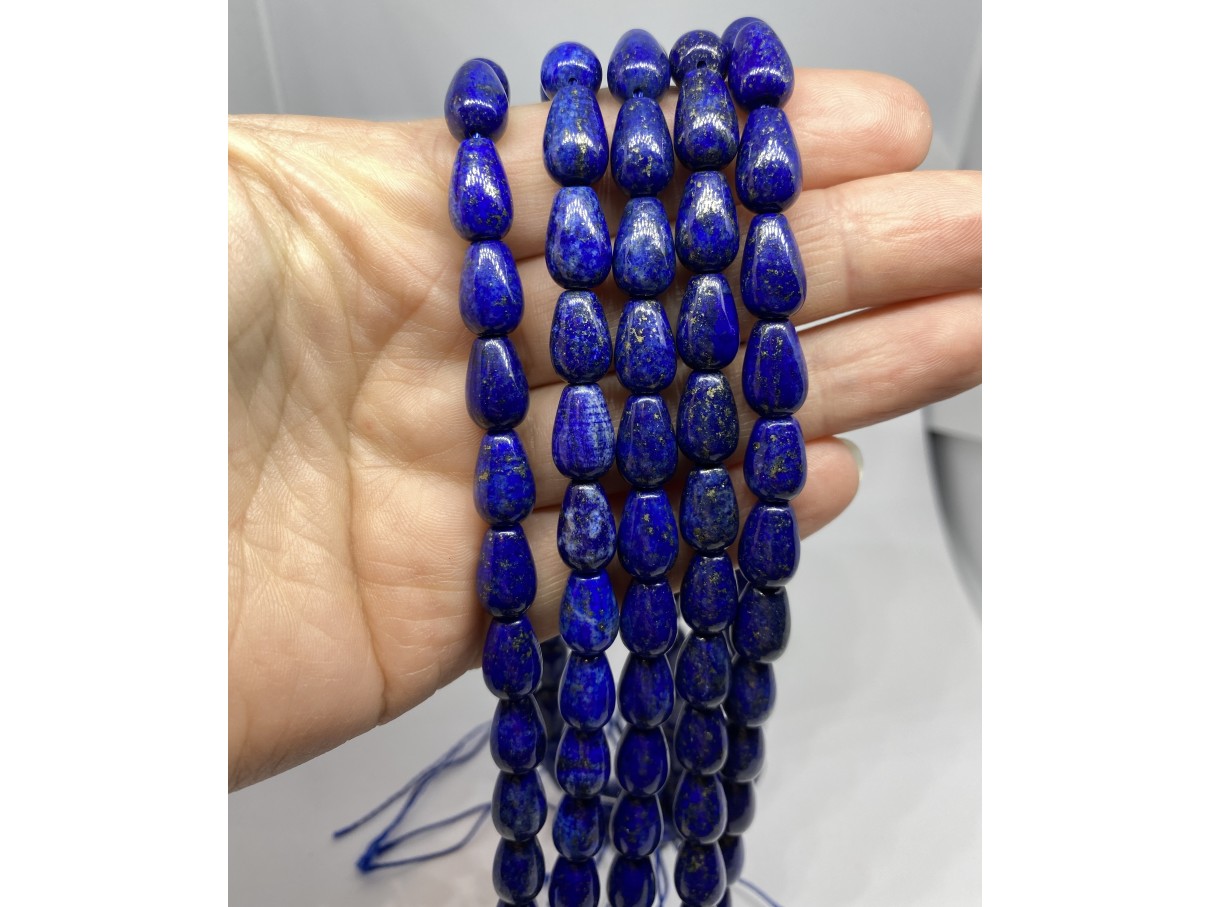 dråber af lapis lazuli