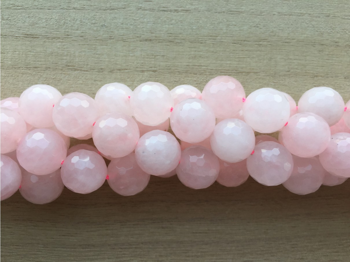 rosenkvarts perler