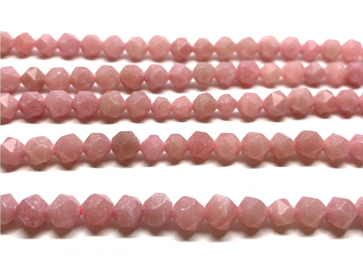 pink opal perler