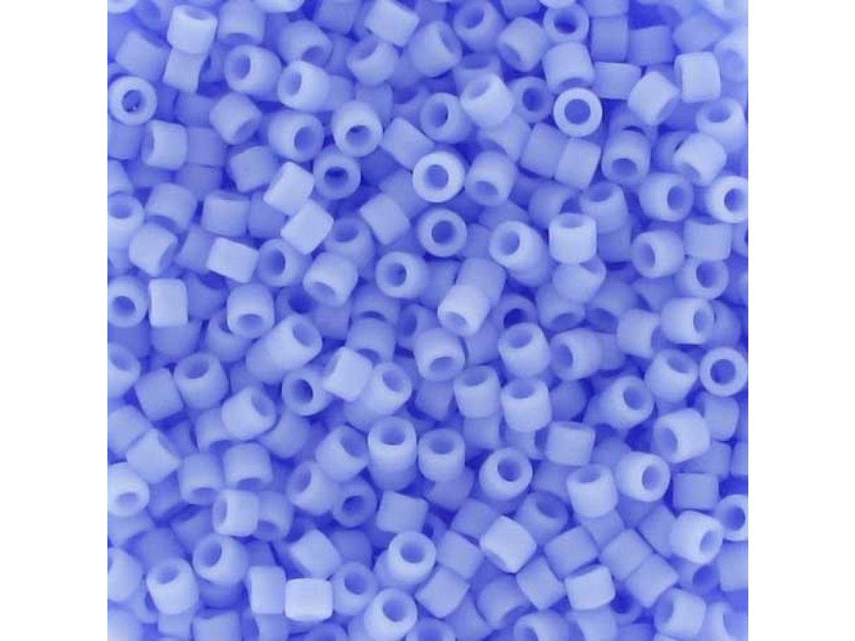 Miyuki Delicas 11/0 Mat Opaque Agate Blue (DB1587) 4g