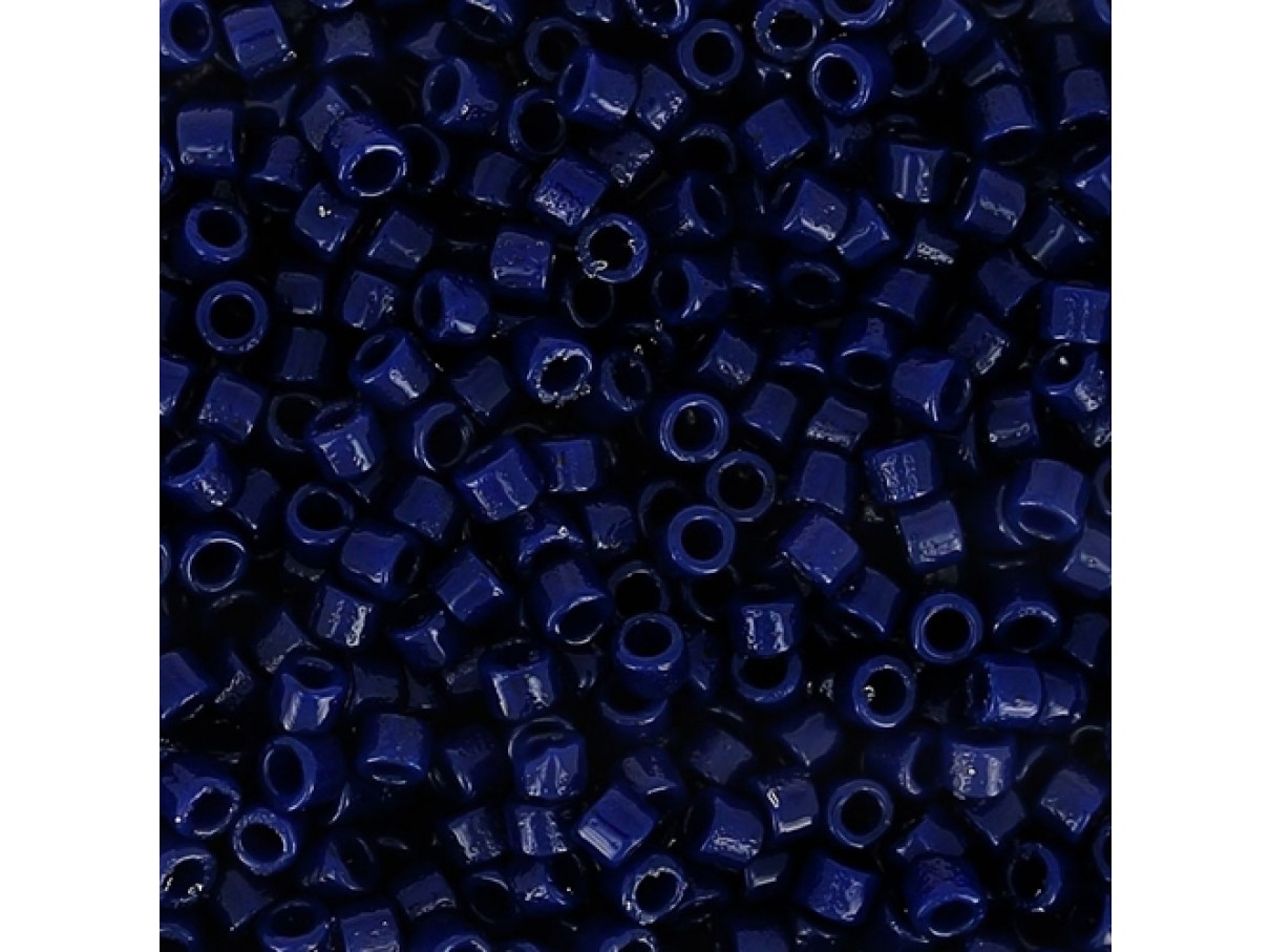 Miyuki Delicas Duracoat 11/0 Opaque Dyed Cobalt Mat (DB2144) 4g