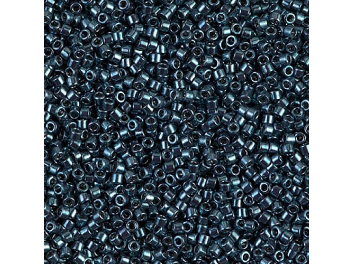 Miyuki Delicas 11/0 Galvanized Dark Steel Blue (DB0451) 2g