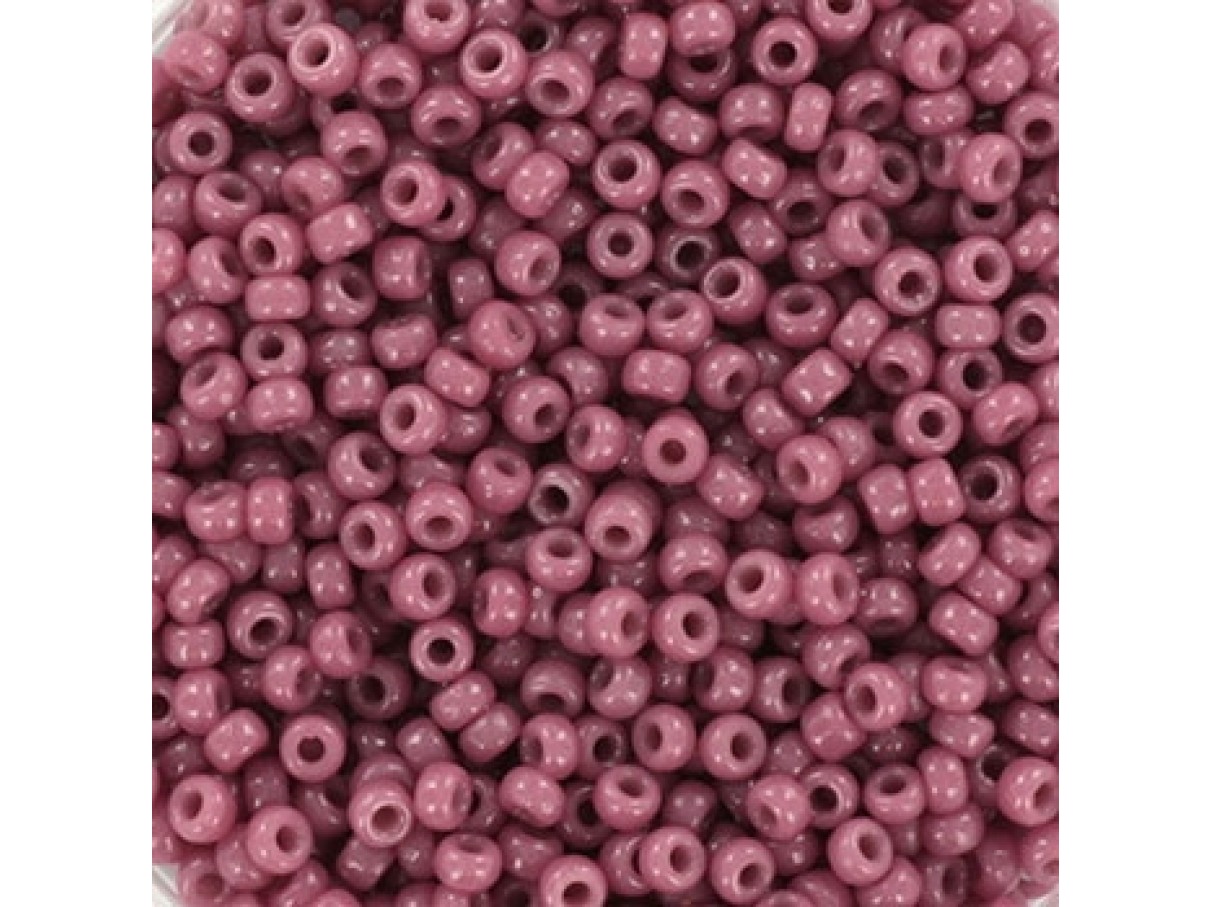 Miyuki Rocailles seed beads, 11/0 Duracoat Opaque Hydrangea (4487)