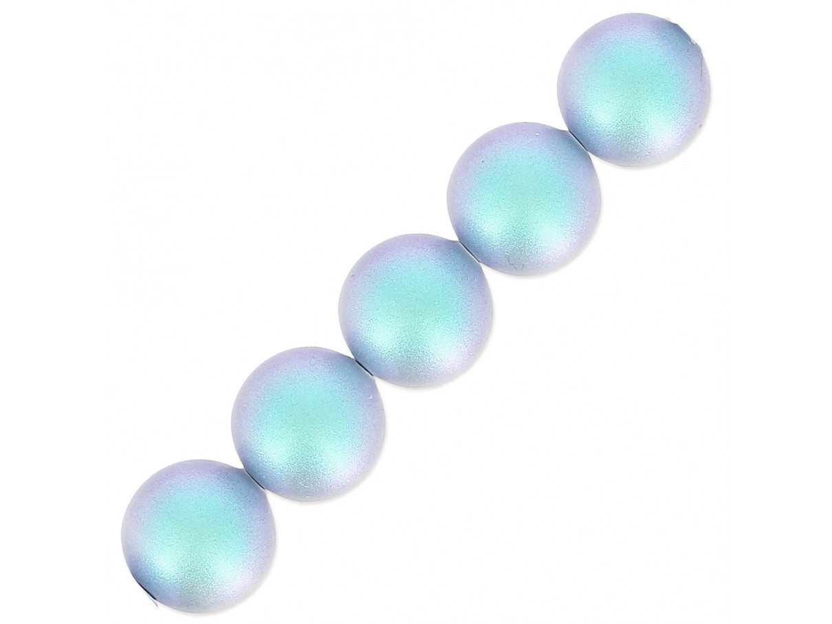 Iridescent light blue pearl