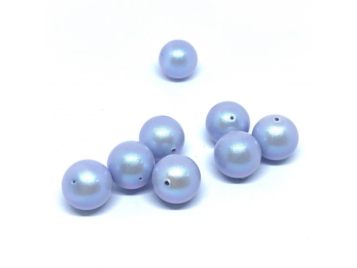 Swarovski crystal pearl, Crystal Iridescent Dreamy Blue, 12mm rund