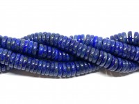blå skive perler
