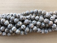 12mm matte dalmatiner jaspis