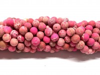 6mm mat pink impression jaspis
