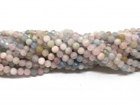 4mm morganit perler