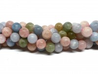 10mm perler af morganit
