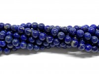 ufarvet lapis lazuli 6mm
