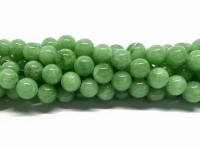 6mm grøn angelit perler