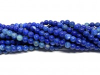 6mm mørke blå perler