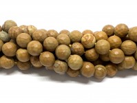 10mm facetslebne karry gule perler