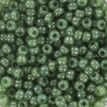 Miyuki seed beads 8/0 Ceylon Translucent Sage