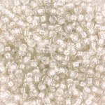 Miyuki Rocailles seed beads 11/0 Fancy Lined Soft White (3637)