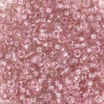 Miyuki Rocailles seed beads 11/0 Fancy Lined Soft Pink (3639)