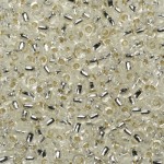 Miyuki Rocailles seed beads 11/0 silverlined crystal