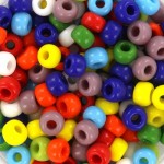 miyuki rocailles seed beads 6/0 mix farver