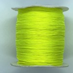 neon gul nylon knyttesnor 0,5mm