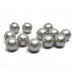 10mm swarovski pearls iridescent dove grey