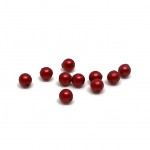 3mm swarovski pearls Iridescent Rouge