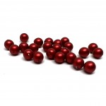 Swarovski crystal pearl, Iridescent Rouge, 6mm rund