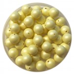 6mm Swarovski pearls pastel yellow