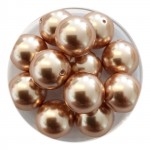 10mm swarovski pearls Rose Gold