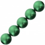 6mm eden green swarovski pearls
