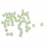 3mm swarovski bicones chrysolite opal shimmer