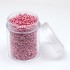 8/0 Glas seed beads, cerise 2-3mm, 10g