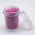 8/0 Glas seed beads, hot pink 2-3mm, 10g