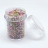 8/0 Glas seed beads, mixed color 2-3mm, 10g