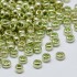 8/0 Glas seed beads, yellow-green 2-3mm, 10g