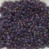 8/0 Glas seed beads, frosted lilla 2-3mm, 10g