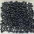 8/0 Glas seed beads, hematite 2-3mm, 10g