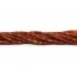 Rød agat, cylinder formet 2x4mm, hel streng