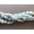 Ny jade, rå nuggets 13x18 - 15x20mm, hel streng