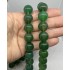 Grøn agat, rund 16mm, hel streng