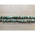 Australsk jade, chips perler 5x8mm, 80cm streng
