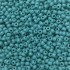 Miyuki Rocailles seed beads, 8/0 Opaque Turquoise Green (412) 8g