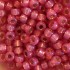 Miyuki Rocailles seed beads, 8/0 Dark Rose Silver Lined Alabaster (645) 8g