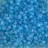 Miyuki Rocailles seed beads, 11/0 Tr Aqua AB Mat (148fr)