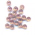 Miyuki Rocailles seed beads, 11/0 Luster Light Topaz Purple Lined (348) 