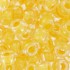 Miyuki Rocailles seed beads, 8/0 Lemon Lined Crystal (202) 8g